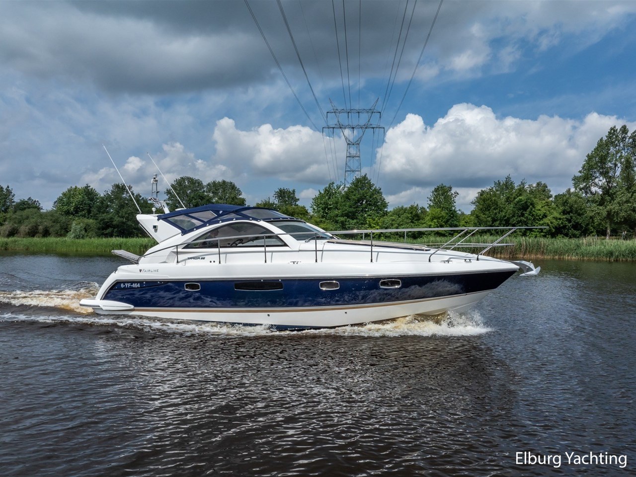 Jacht motorowy Fairline Targa 38 - komfortowy rejs po Bałtyku
